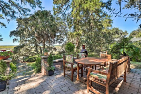 Rustic Beaufort Home with Stunning Marsh Views!